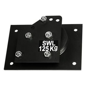 Pulley Block Adaptor - Wall Mounting Side Fixing Plate