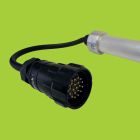 male 19-pin multi-pin, male Lectriflex