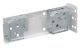Integra Double Duty White Metal Rod End Bracket 1 Pck of 2