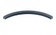 2Way 1000mm x 90Deg Curved Track Black (600mm Straight Ends)