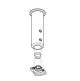 T300 Suspension Hanger Mounting Set - White (Goelst 6300, 6200 and 6200-tandem)