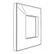 T300 Wall Plate for NICE RF transmitter (Goelst 6300, 6200 and 6200-tandem)