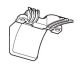 T300 Wall Support bracket 40mm Standard. (Goelst 6300, 6200 and 6200-tandem)