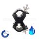 Aluminium Swivel Coupler - Black