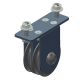 UniTrack Single Track Head Pulley Heavy Duty