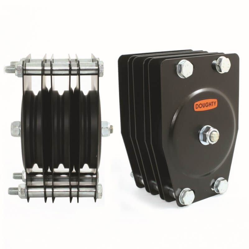 3 sheave pulley discount