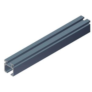 2Way Straight Track Black (Per M)