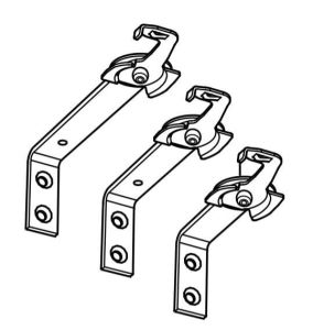 Wall Support Bracket 100mm (Goelst 6300, 6200 and 6200-tandem T300)