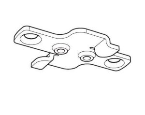 T300 Ceiling Fixing Plate Heavy Duty (Goelst 6300, 6200 and 6200-tandem)