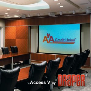 Access Series V Tab Tensioned 295 x 184cm Presentation