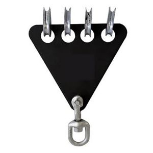 Clew Swivel 250kg (4 Way)