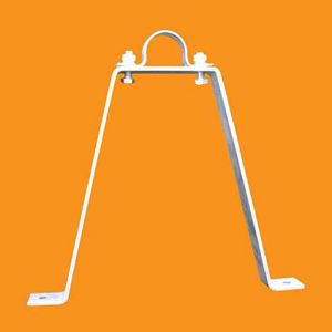 Stand-off Bracket to mount 48.3mm/2in OD tube 300mm from a wall or column