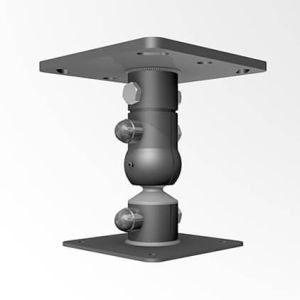 Projector Ceiling Mount Column Set - Fixed 165mm Drop - Max 70kg