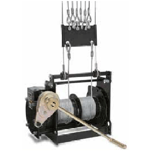Thern CW3-1100 3 Compartment Manual Hoist 500kg SWL