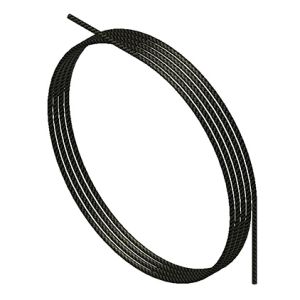 UniTrack 8mm Black Polyester Cord (Per M)