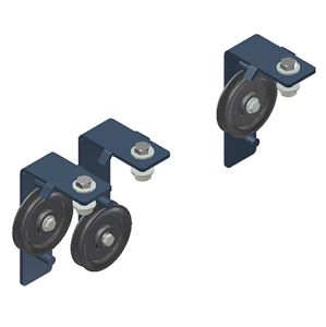 UniTrack Side Cord Head & Return Pulley Set (3 Part)