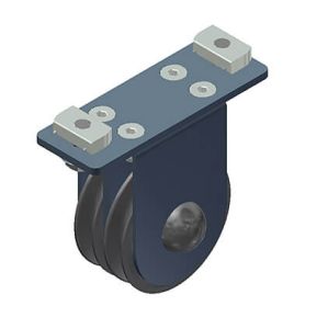 UniBeam Single Track Head Pulley Heavy Duty