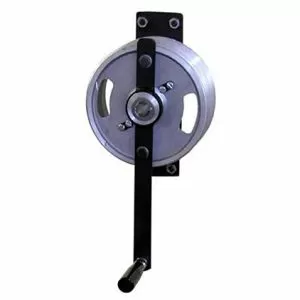 Hand Winch Manual Wall Fixing 200mm Dia. 8m Travel