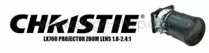 Christie LX700 Projector Zoom Lens 1.8-2.4:1 (38-809051-51)