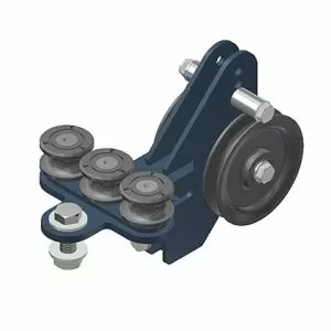 UniTrack Curve Head Pulley