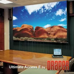 Ultimate Access Series E with ceiling enclosure 264 x 165cm 16/10 Show