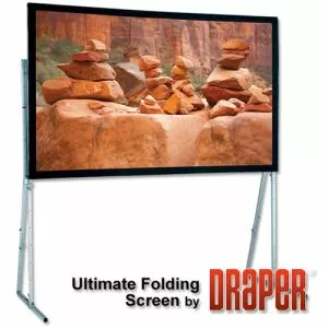 Ultimate Folding Screen - Rear Projection Surface Only 205 x 128cm 16/10