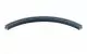 2Way 750mm x 90Deg Curved Track Black (600mm Straight Ends)