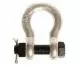 Bow Shackles Blue Pin with Safety Nut & Bolt Pin