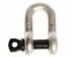 Dee Shackles Blue Pin Standard with Screw Pin