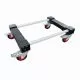 Transporter Trolley Chassis Sub-Frame with Castors (pair) Assembly