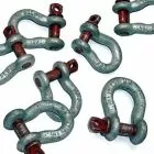 Tested Bow Shackle  |  1/2"  |  3/8"  |  5/16" SWL